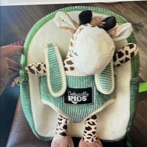 Naturally Kids Giraffe Backpack